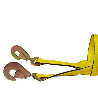Image showing  2 in. x 43 in. Tow Dolly Basket Strap, Snap Hooks, 3,333 lb. Capacity