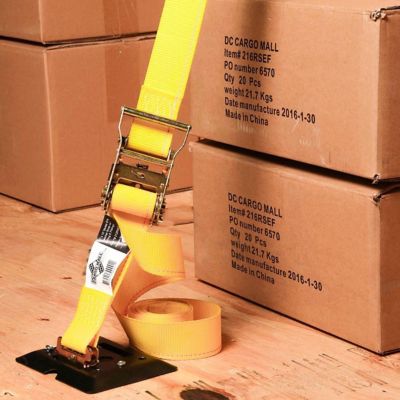 Image showing  E-Track Mini Plate-2 Slots, Black Powder Coated