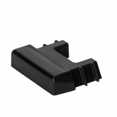 DC Cargo E-Track End-Cap for Vertical Rails, Black