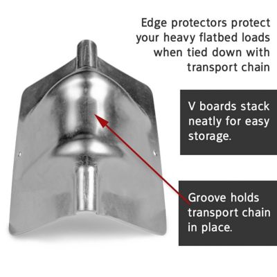 Image showing  Steel Corner Protector, 7 1/4 in.