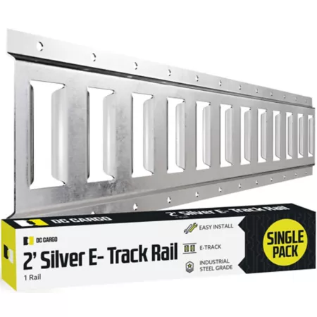 DC Cargo Galvanized E-Track Rail Horizontal 2 ft. Cargo Carrier Accessories