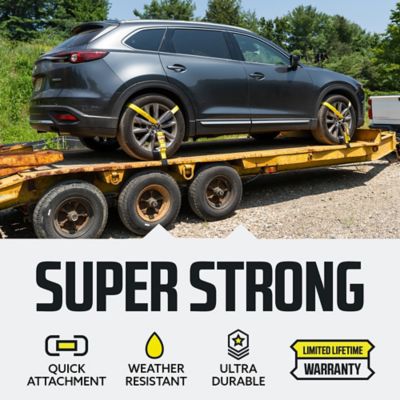 Image showing  Side Mount Wheel Net Strap, Flat Hook