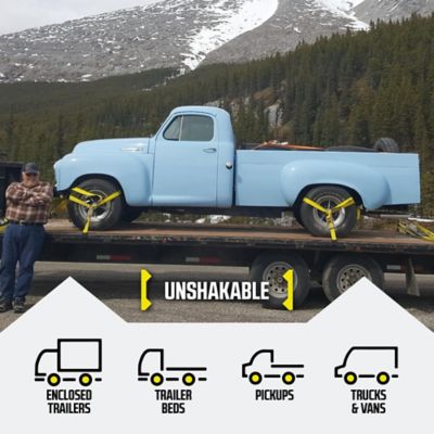 Image showing 5 th DC Cargo Side Mount Wheel Net Strap, Flat Hook