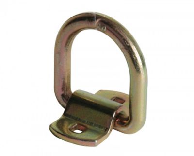 Image showing  1/2 in. 4,000 lb. Capacity Bolt-On D-Ring, Gold