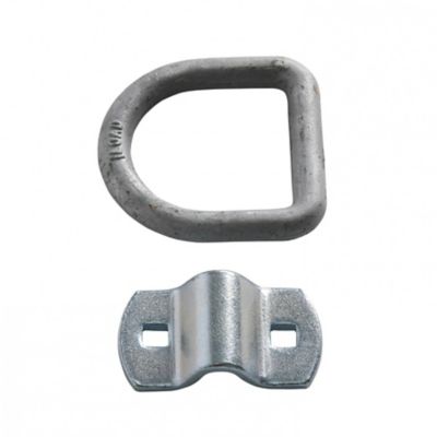 Image showing  Bolt-On D-Ring, 1/2 in. 4,000 lb. WLL, Silver