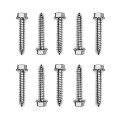 DC Cargo Wood Screws, 1.5 in. Hex Washer Head, 10 pk.