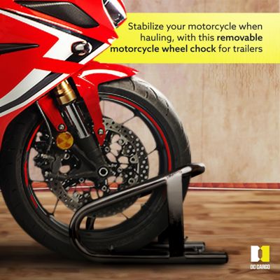 Image showing  Removable Motorcycle Wheel Chock