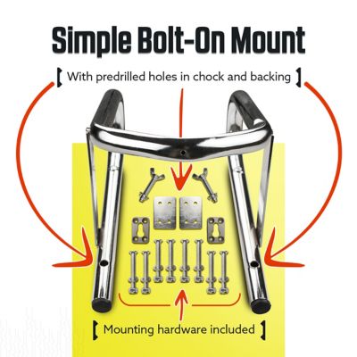 Image showing  Removable Motorcycle Wheel Chock