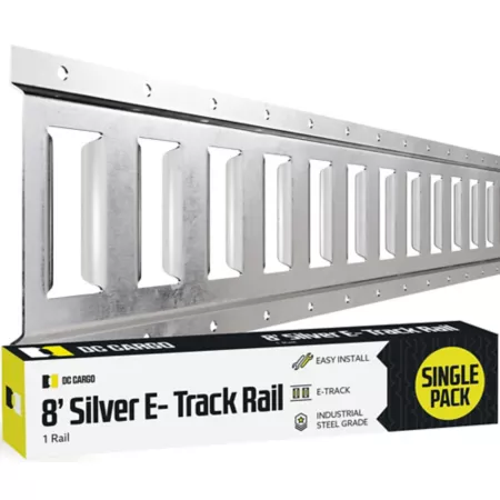 DC Cargo Galvanized E-Track Rail Horizontal 8 ft. Cargo Carrier Accessories