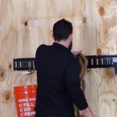 Image showing  Galvanized E-Track Rail, Horizontal, 8 ft.