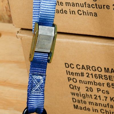 Image showing  Cam Buckle Strap with S-Hooks, 1 in. x 9 ft.