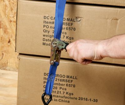 Image showing  Ratchet Strap with S-Hooks, 1 in. x 15 ft.