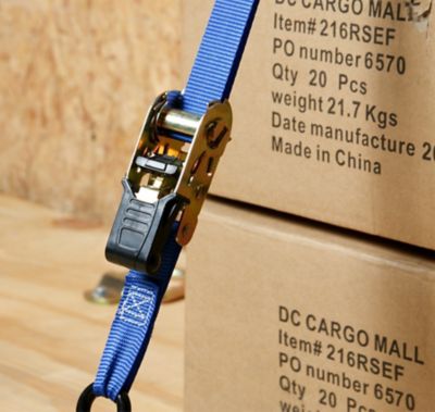 Image showing  Ratchet Strap with S-Hooks, 1 in. x 15 ft.