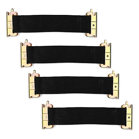 DC Cargo E-Track Bungee Strap, 2 in. x 8 in., 4 pk.