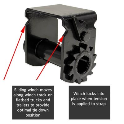 Image showing 9 th DC Cargo Flatbed Sliding Winch