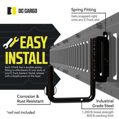 Image showing  E-Track J Hook, 2 in. Standard Duty