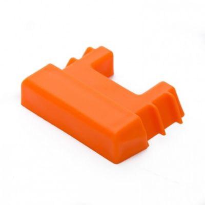 DC Cargo E-Track End-Cap for Vertical Rails, Orange