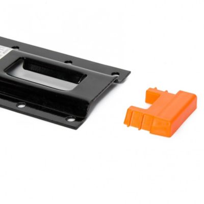 Image showing  E-Track End-Cap for Vertical Rails, Orange