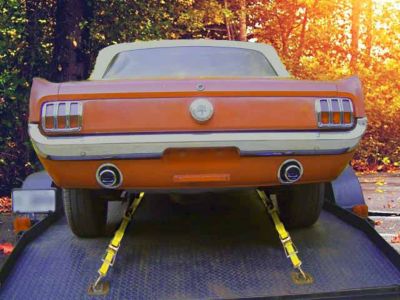 Image showing  2 in. x 114 in. Axle Strap with Ratchet, Snap Hooks, 3,333 lb. Capacity