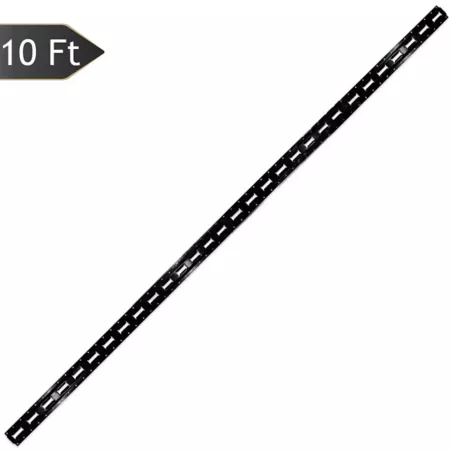 DC Cargo Powder Coated E-Track Track Vertical 10' Black Cargo Carrier Accessories