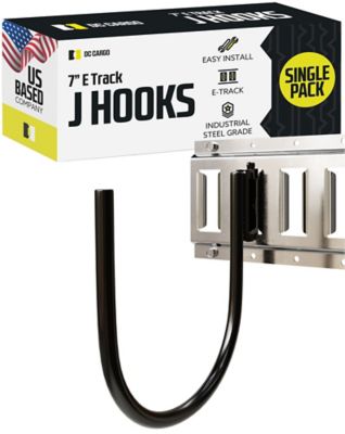 DC Cargo E-Track J Hook, 7 in.