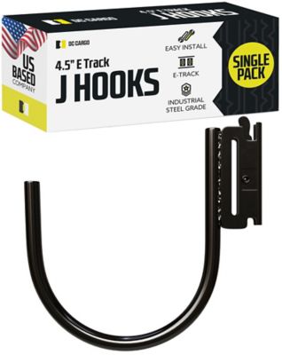 Heavy Duty Large E-Track J Hooks for X-Track Systems | Durable Tie-Down  Accessories for Pickup, Cargo Van, and Trailers