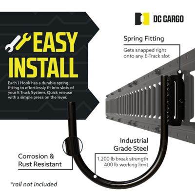 Image showing  E-Track J-Hook, 4 in.