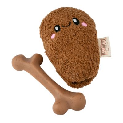 Image showing  Chicken Bone 2-in-1 Dog Toy