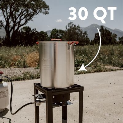 Image showing 5 th Gas One 30 qt. Propane Turkey Fryer and 10 qt. Fish Fryer Set