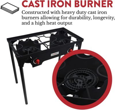 Image showing  2-Burner Outdoor Propane Stove