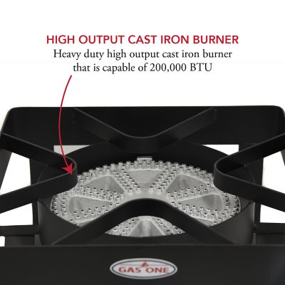 Image showing  Single Propane Burner, 200,000 BTU