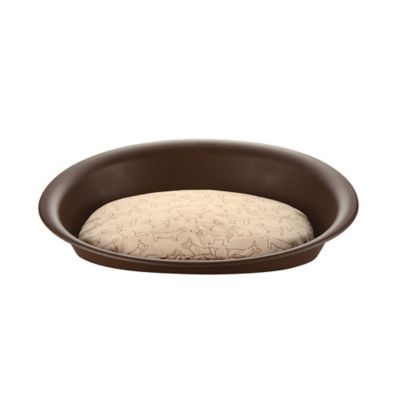 Image showing  Waterproof Oval Plastic Pet Bed