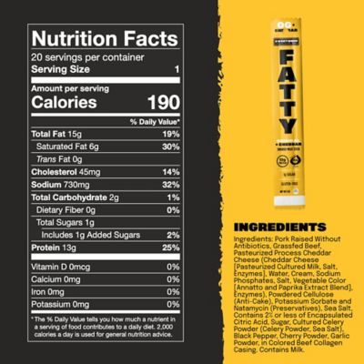 Image showing  Original & Cheddar Smoked Meat Stick, 2 oz.