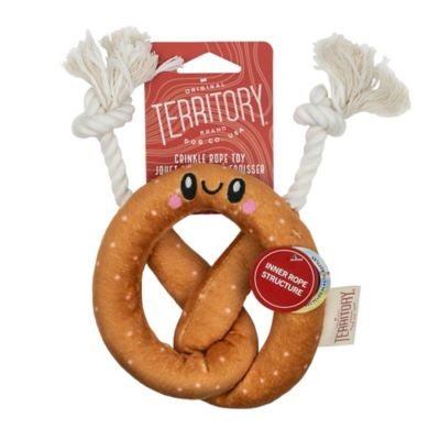 Image showing  Pretzel Rope Tug Dog Toy