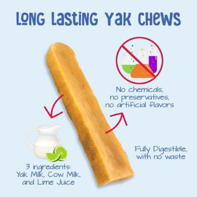 Image showing  Natural Yak Cheese Chew Bulk pk., YLB
