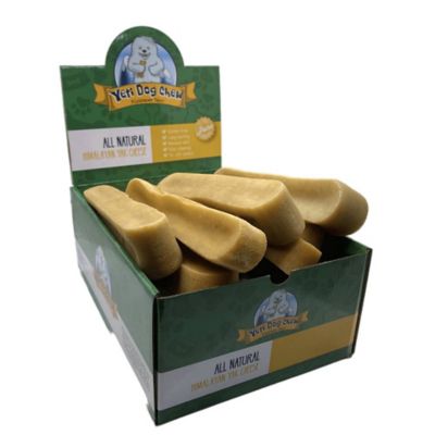 Yeti Dog Chew Natural Yak Cheese Chew Bulk pk., YXB