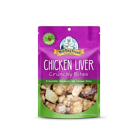 Yeti Dog Treat Chicken Liver Crunchy Bites Yak Cheese Treats