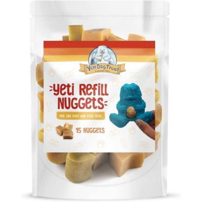 Yeti Dog Treat Refill Nuggets Natural Yak Cheese Treats For Puff and Play Dog Toy, 15 ct.