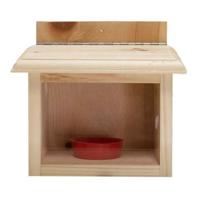 Image showing  Post-Mount Bluebird Feeder