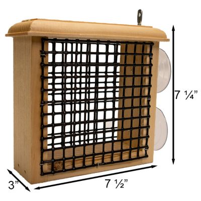 Image showing  Window Suet Feeder