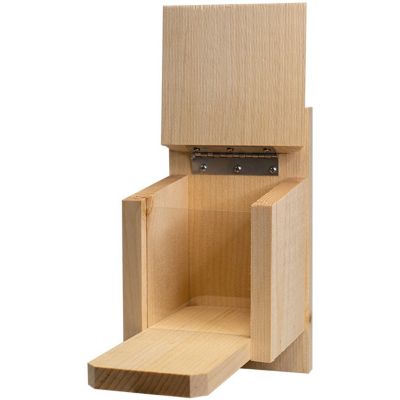 Image showing  1 Cob Capacity Peanut Box Squirrel Feeder