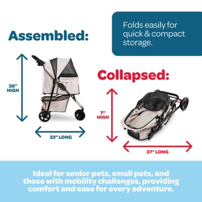 Image showing  Portable Pup Pet Stroller