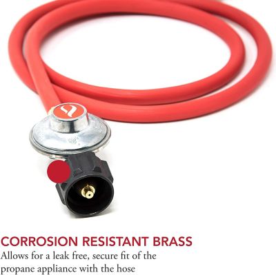 Image showing  Propane Regulator with Clamp Style Hose