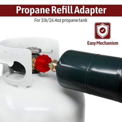 Image showing 5 th Gas One Propane Refill Adapter 1 lb. to 20 lb. Converter Hose