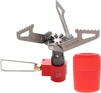 Gas One Titanium Isobutane Backpacking Camp Stove