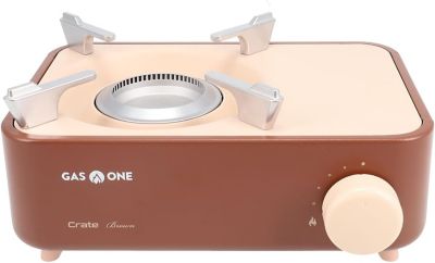 Gas One Portable Butane Camp Stove, Brown