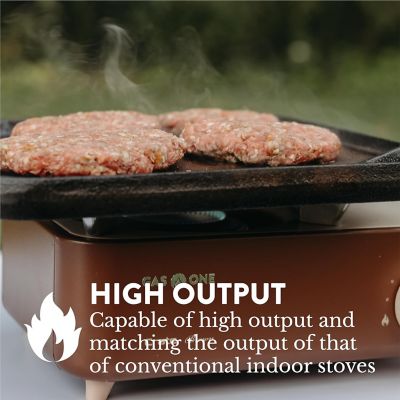 Image showing  Portable Butane Camp Stove, Brown