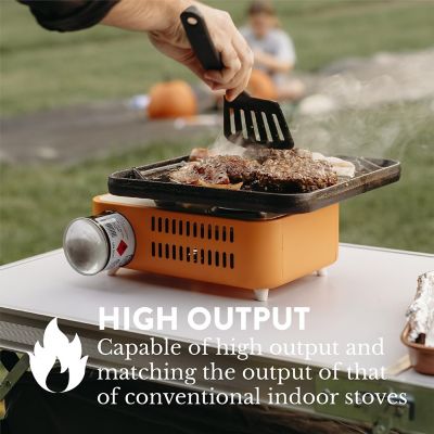 Image showing  Portable Butane Camp Stove, Orange