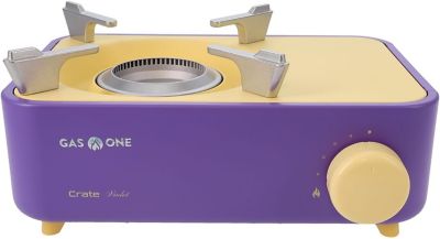 Gas One Portable Butane Camp Stove, Violet