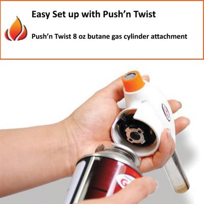 Image showing 5 th Gas One 8 oz. Butane Canister Torch with Anti Flaring